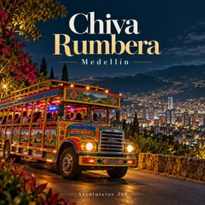 Ilustración de Chiva Rumbera Medellín · Medellín y Santa Marta