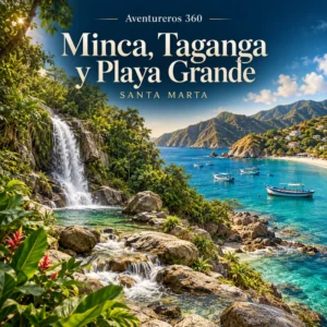 Ilustración de Explora Minca, Pozo Azul, Taganga y Playa Grande · Medellín y Santa Marta