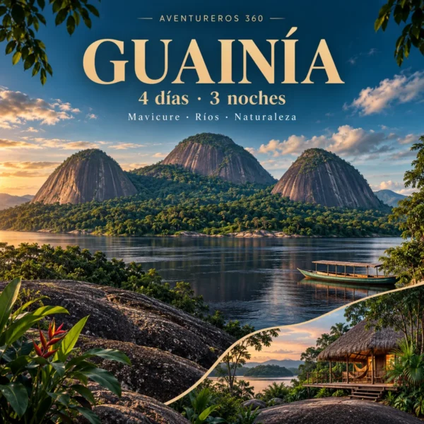 Expedición Guainía 4 días y 3 noches | Cerros de Mavicure · Aventureros 360
