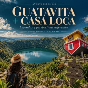 Tour a la Laguna de Guatavita + Casa Loca desde Bogotá