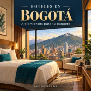 Hoteles en Bogotá: ilustración de alojamientos de referencia para paquetes de Aventureros 360