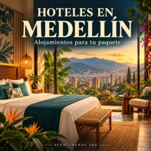Hoteles en Medellín: ilustración de alojamiento para tu paquete