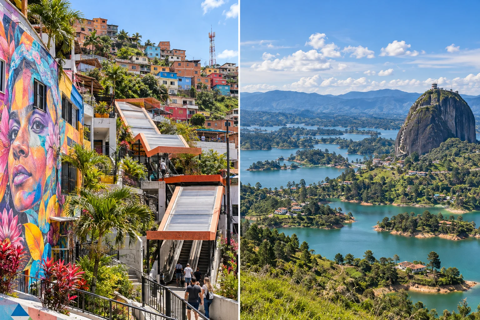 Paisajes y experiencias de Guatapé y la Piedra del Peñol