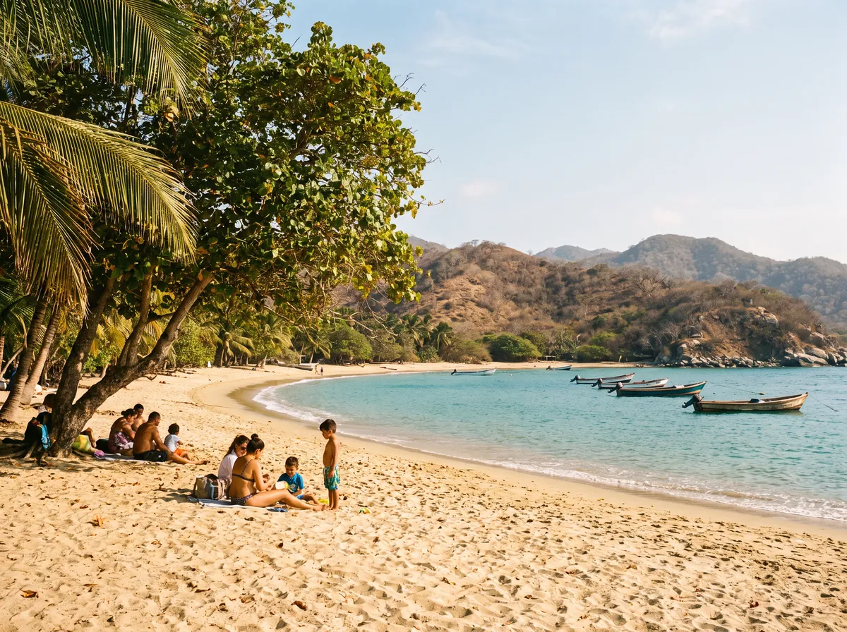 Bahía Concha en el Parque Tayrona