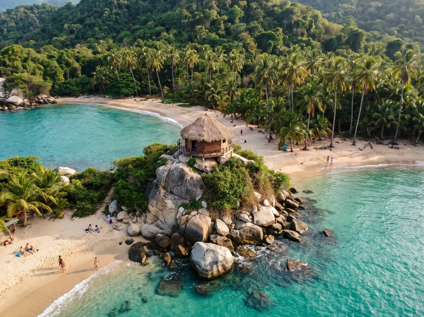Cabo San Juan en el Parque Tayrona