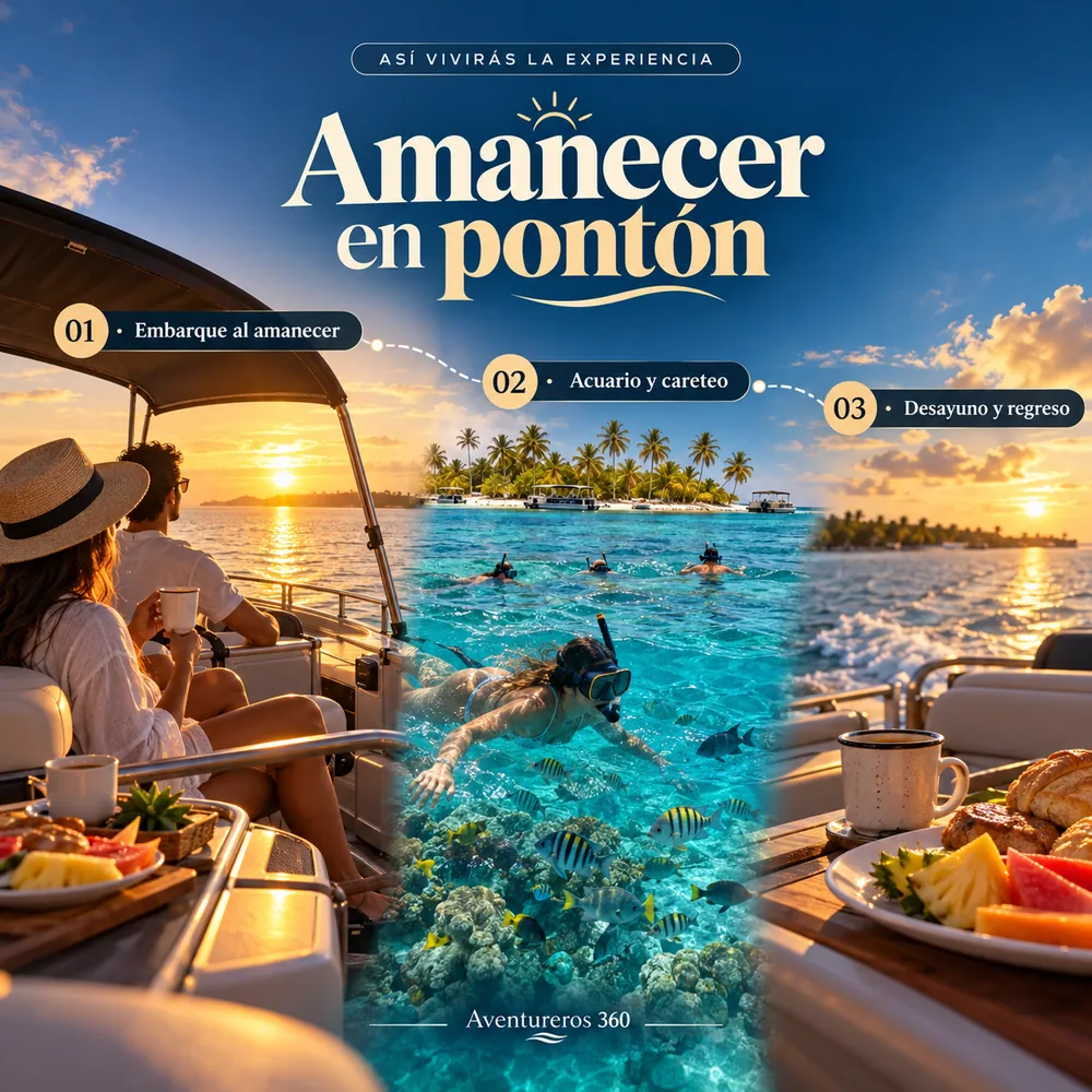 Itinerario ilustrado: Amanecer en Pontón San Andrés Islas