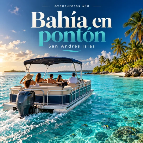 Ilustración de Tour Bahía en Pontón San Andrés · San Andrés