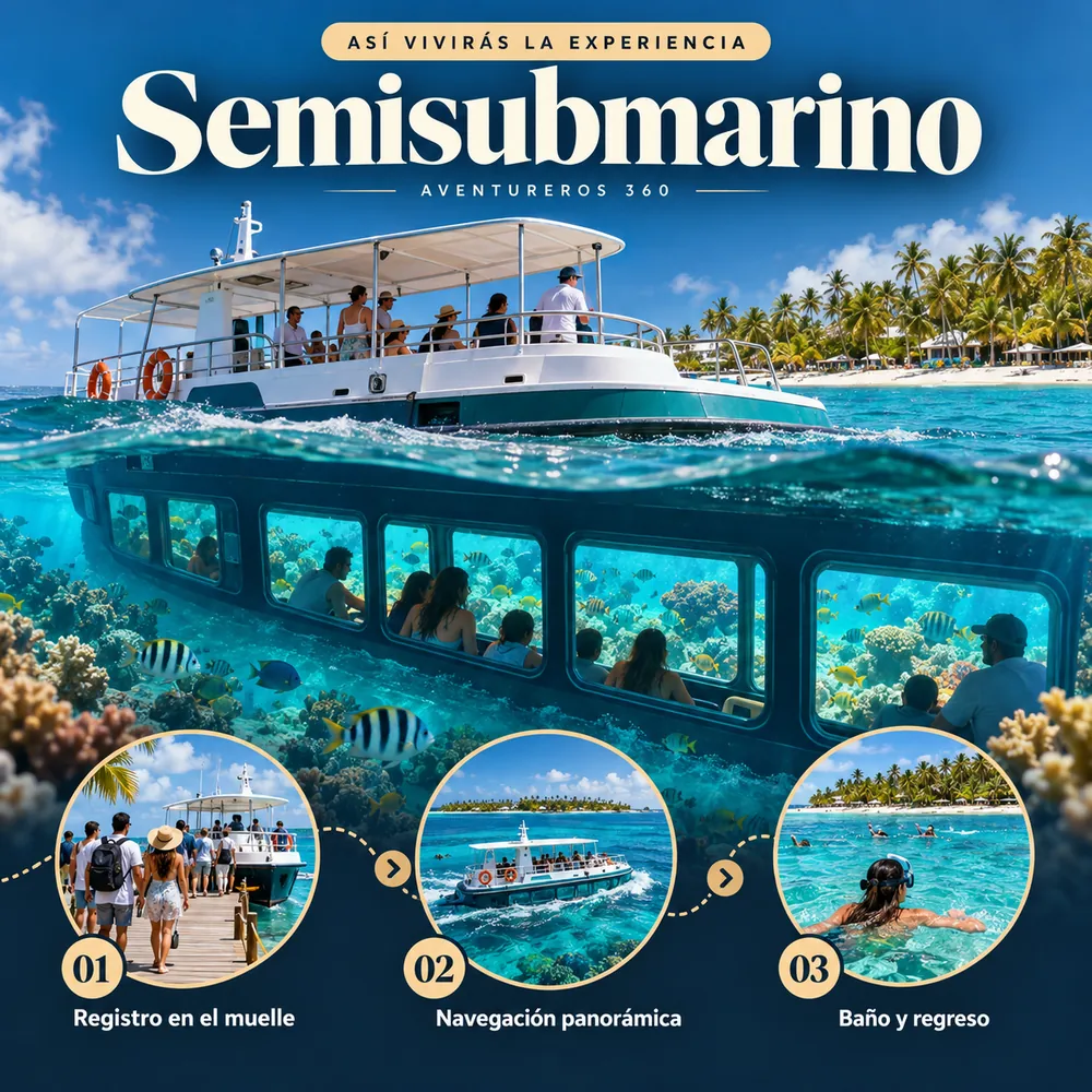 Itinerario ilustrado: Semisubmarino en San Andrés