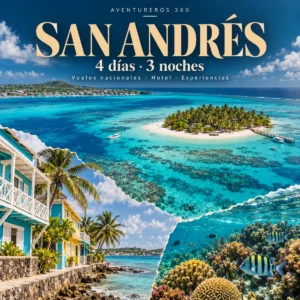 sanandres4-portada-2026 San Andrés Islas en 4 días: Paquete 3 Noches con 3 experiencias + Traslados · Aventureros 360