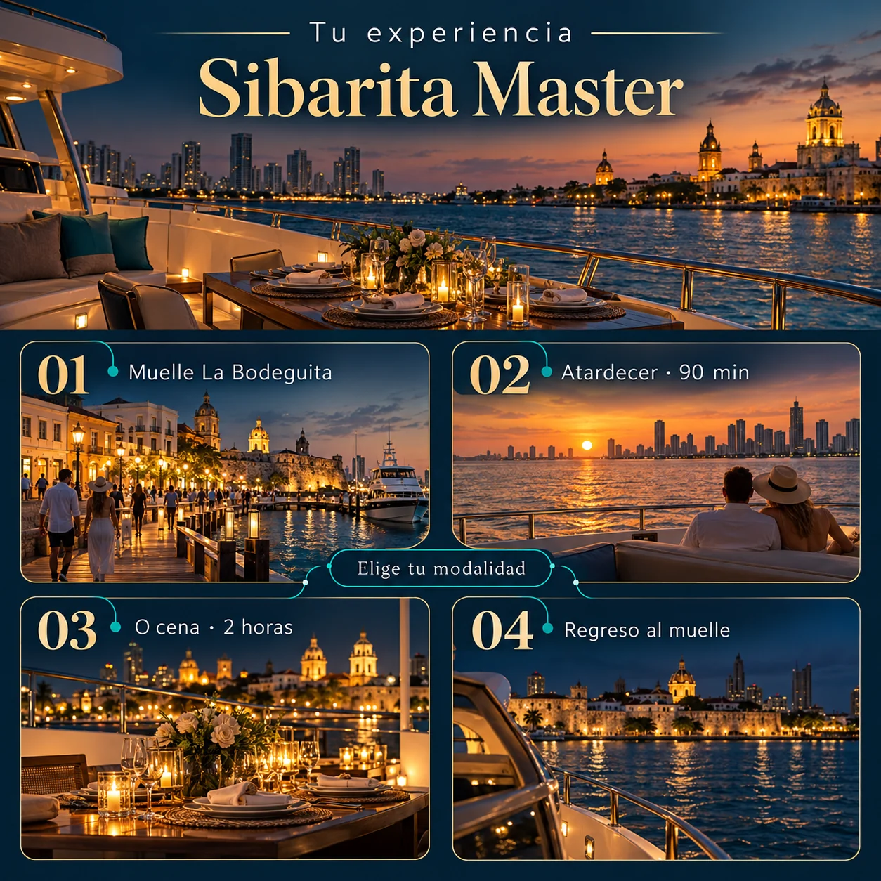 Itinerario ilustrado de Sibarita Master