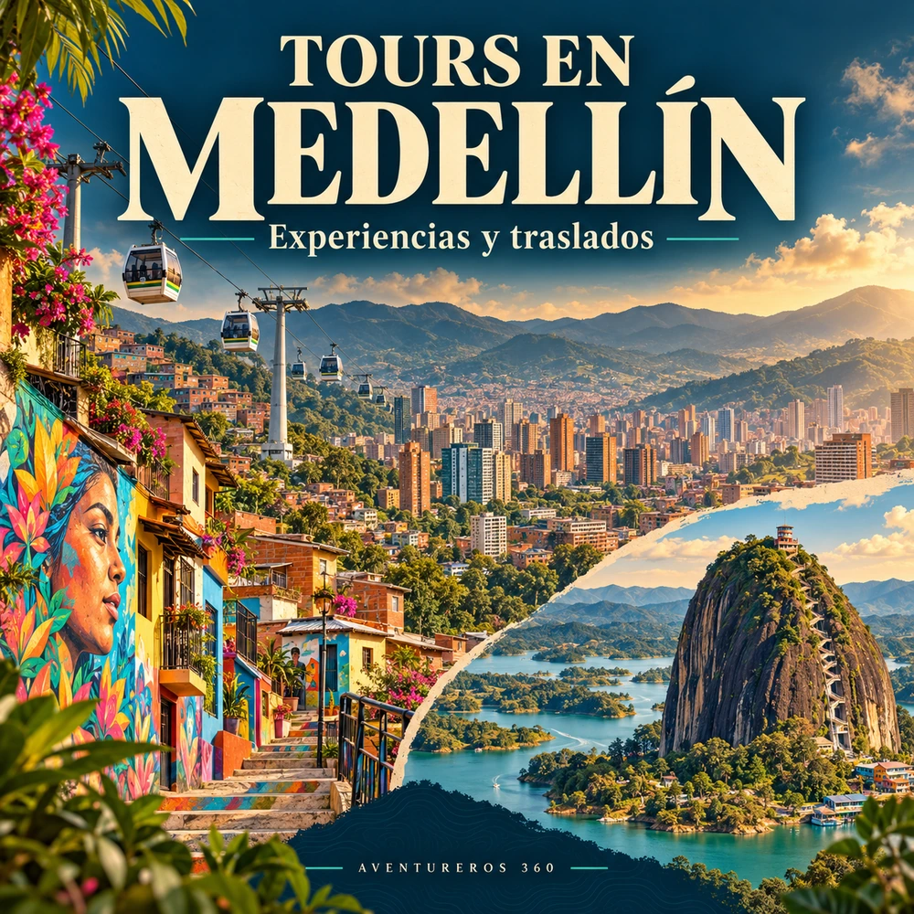 Tours en Medellín: Comuna 13, Metrocable y paisajes de Antioquia